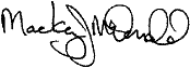 -s- Mackey J. McDonald